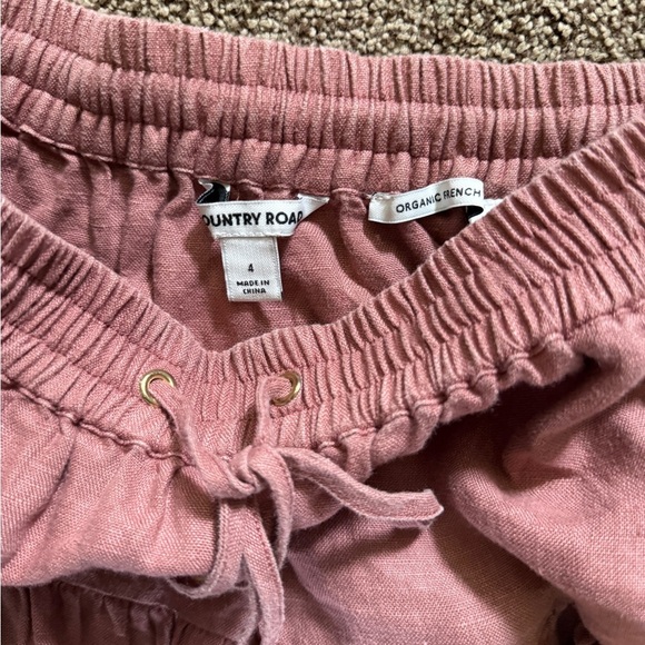 Country Road Organically Grown Linen Tiered Maxi Skirt - Picture 4 of 4